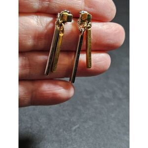 **Last Chance!! Final Sale** Avon vintage two-tone dangling earrings